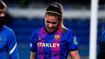 Mariona estará ocho semana de baja.