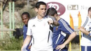 <b>REFUERZOS. </b>Manolo Jiménez, en una imagen de la pretemporada, ganará efectivos esta semana.