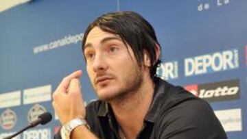 <b>LO TIENE CLARO. </b>Colotto se encuentra a gusto en el Deportivo y no tiene intención de marcharse.