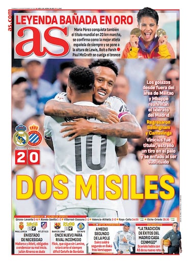 Las portadas de AS de septiembre