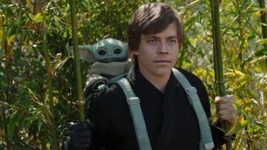 The Mandalorian: how long did Grogu train with Luke Skywalker?