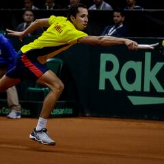 Daniel Galán, baja en Colombia para la Copa Davis