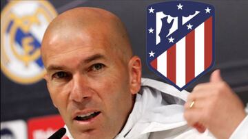 La extraña respuesta de Zidane en la que mete al Atleti de por medio