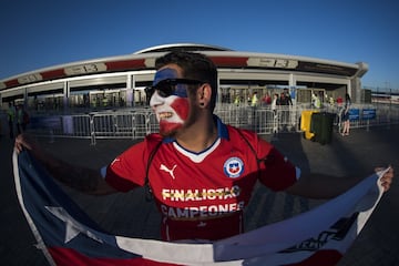 Belleza y color: el lado B del duelo de Chile y Portugal