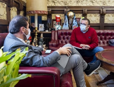 Óscar Puente: "El proyecto de Ronaldo tiene que dar resultado"