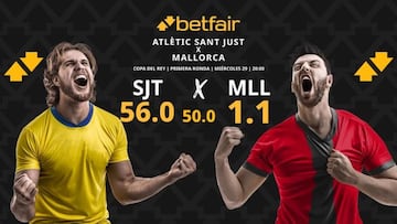 Atlètic Sant Just vs. RCD Mallorca: horario, dónde ver, pronósticos y estadísticas
