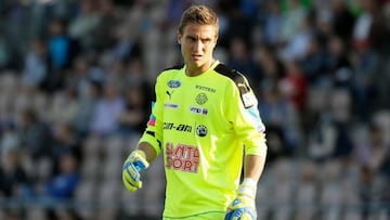 Antonio Reguero, portero español en Finlandia.