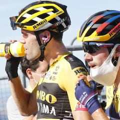 El Jumbo tiene tridente para el Tour: Roglic-Dumoulin-Kruijswijk