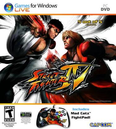 Street Fighter IV PC se podrá adquirir con un mando especial en EE.UU.