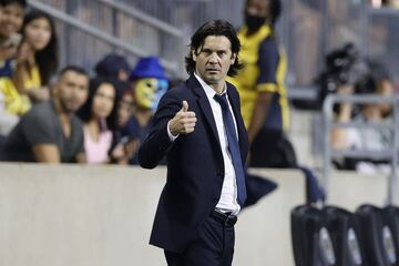 El director técnico del América, Santiago Solari, es argentino