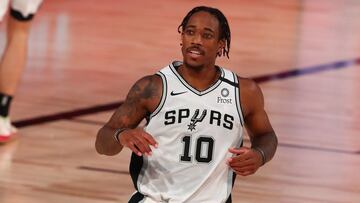 DeMar DeRozan, con San Antonio Spurs.