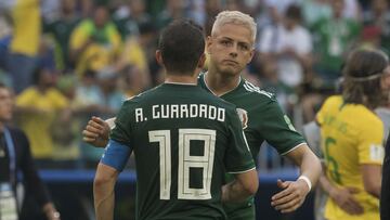EN LA FOTO:
Action photo of the match Brazil vs Mexico corresponding to the Eighth Finals of the World Cup of Russia 2018 from Arena Samara stadium in the city of Samara.
IN THE PHOTO:
