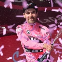 Dumoulin: "Cuando vi que podía recuperar el rosa, lo aproveché"