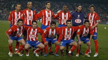El último Atlético en ganar en el Camp Nou: Torres, Petrov, Luccin, Molinero...