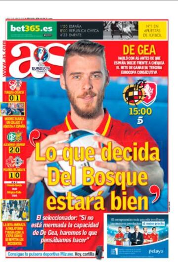 Las portadas de AS de junio