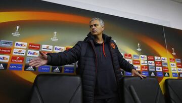 Mourinho 'llora' por el frío de Ucrania y los horarios Premier