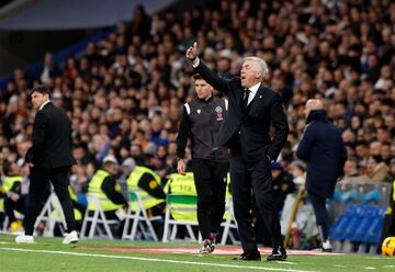 Ancelotti entrenador del Real Madrid.