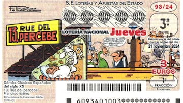Lotería Nacional: comprobar los resultados del sorteo de hoy, jueves 21 de noviembre