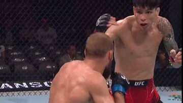 ¡Una bestia! “La Jaula” Bahamondes ganó por decisión unánime en la UFC tras estos golpes