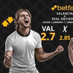 Valencia CF vs. Real Sociedad: horario, dónde ver, estadísticas y pronósticos