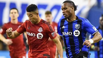 Luego de jugar en el Chelsea, Drogba emigró al fútbol de China, en donde solo estuvo una temporada para posteriormente cambiar de aires y llegar al Galatasaray turco y finalmente decidirse por la MLS y el Montreal Impact, equipo en donde se convirtió en referente de los jóvenes como Ballou Tabla, juvenil que fue fichado por el Barcelona. 