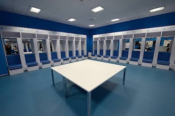 Inside the world's most stunning football changing rooms