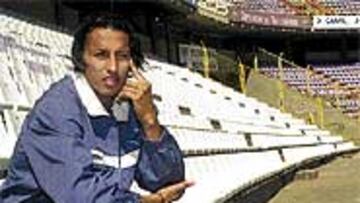 <B>SU FUTURO</B>. "Estoy muy a gusto aquí y tengo un año más de contrato; ahora estoy centrado en rendir al máximo