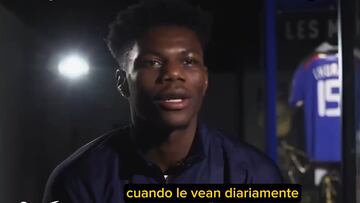 Aurélien Tchouaméni habla de Kylian Mbappé y su posible llegada al Madrid.
