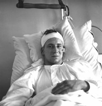 Charlton fue uno de los supervivientes del desastre a¨¦reo de M¨²nich, el 6 de febrero de 1958, donde perdieron la vida gran parte de la expedici¨®n del United.