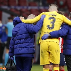 Piqué se arriesga: no se opera y estará cuatro meses de baja