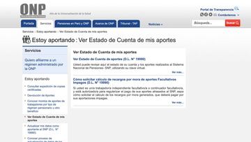 Fondos ONP: link y cómo ver el monto total que tengo ahorrado
