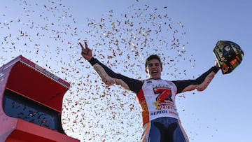 Marc Márquez, feliz tras ganar su séptimo título mundial
Marc Márquez: Estoy viviendo uno de mis mejores momentos desde que llegué a Honda
25/10/2018