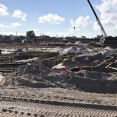 Construcción del estadio de Inter Miami comienza a tomar forma