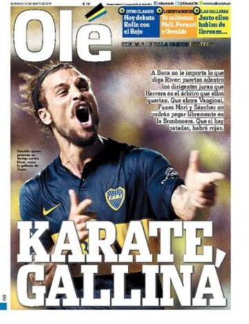 Portadas de la prensa deportiva