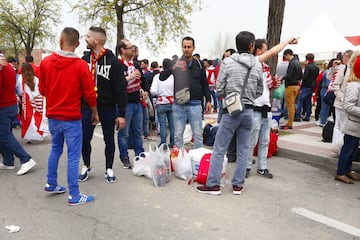 El ambiente previo de la final de Copa en las Fan Zones