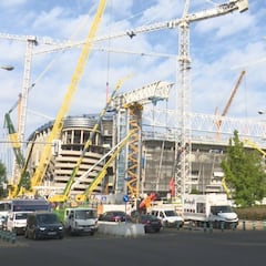Cada día impresiona más: la fachada del Bernabéu va tomando forma