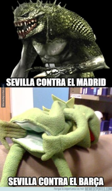 Los mejores memes del Barcelona-Sevilla