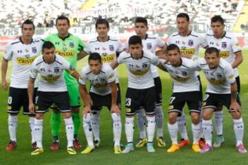 Colo Colo formado antes del duelo con &Ntilde;ublense.