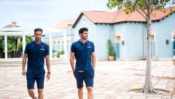 Gonzalo Melero y Rubén Rochina en el Meliá Villaitana.