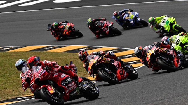 Remontada desde el octavo para otro esprint de Márquez