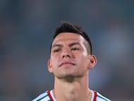 Portrait Hirving Lozano of Mexico during 2025 International Friendly match between Mexico (Mexican National team) and Uruguay at TSM Corona Stadium, on November 15, 2025 in Torreon, Coahuila, Mexico.