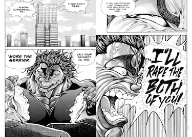El manga más polémico del año: ‘Baki’ cruza todas las líneas con una escena de sexo entre Yujiro, Donald Trump y Elon Musk