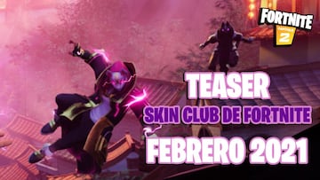 Epic Games publica un teaser del skin del Club de Fortnite de febrero de 2021
