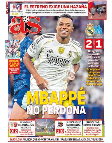 Las portadas de AS de septiembre