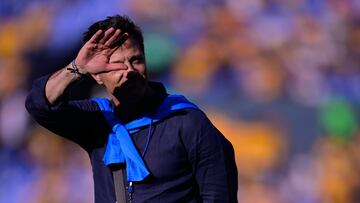 Jose Antonio Noriega of Monterrey during the 15th round match between Tigres UANL and Monterrey as part of the Liga BBVA MX, Torneo Clausura 2025 at Universitario Stadium, on April 12, 2025 in Monterrey, Nuevo Leon, Mexico.