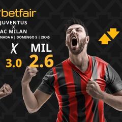 Juventus vs. AC Milan: horario, dónde ver, pronósticos y clasificación
