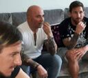 Sampaoli se reunió con Messi