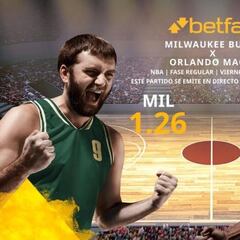 Milwaukee Bucks vs. Orlando Magic: horario, TV, estadísticas, clasificación y pronósticos
