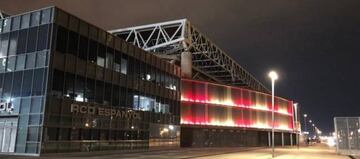 El RCDE Stadium se iluminará con los colores de la 'senyera'.