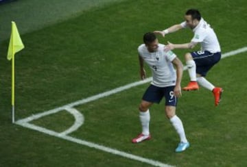 Suiza-Francia en imágenes